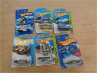 6 - HOT WHEELS MIB - YEARS VARY