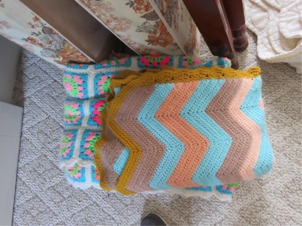 CROCHETED BLANKETS (2)