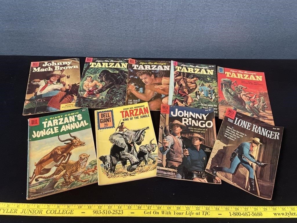 Lot of 10 Vintage Dell Comic Books