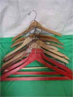 14 Wooden Hangers