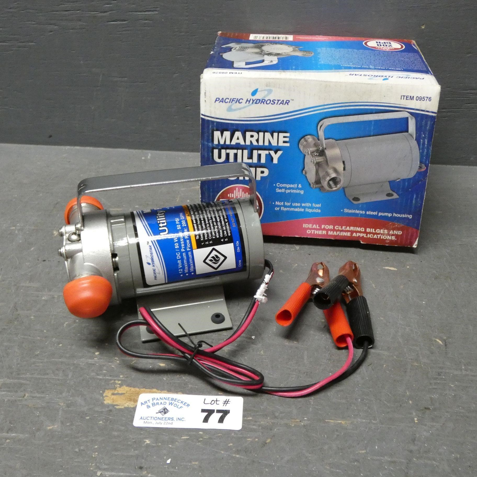 Pacific Hydrostar Marine Utility Pump