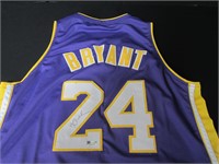 Kobe Bryant signed basketball jersey COA