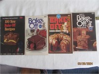 Pillsbury Lot Of 4 Bake Off Winning Recipes