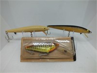 LURES IN BOXES, INCL COTTON CORDELL, REBEL