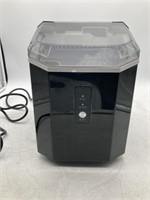 Black Countertop Nugget Pebble Ice Maker D 11.81"