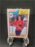 1983-84 O Pee Chee, Bob Gainey hockey card