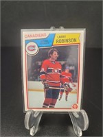 1983-84 O Pee Chee, Larry Robinson hockey card