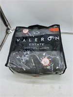Valeron 95" length cotton/linen
