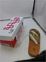 Kali gold size 10 sandals