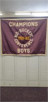 (3) Mid- Buckeye Conference  Champions  Banners