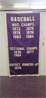(1) Baseball Banner