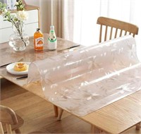 DECORATIVE TABLE TOP PROTECTOR, (FLOWER), 90 X