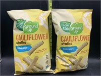 2 bags cauliflower stalks