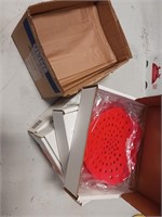 Receptacle Liners & 4 Boxes of  Urinal Screen