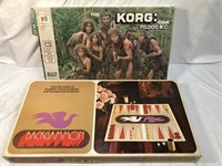 Milton Bradley 4519 The Korg Game & Backgammon