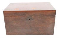 Late 19th Century Mahogany hinged top document