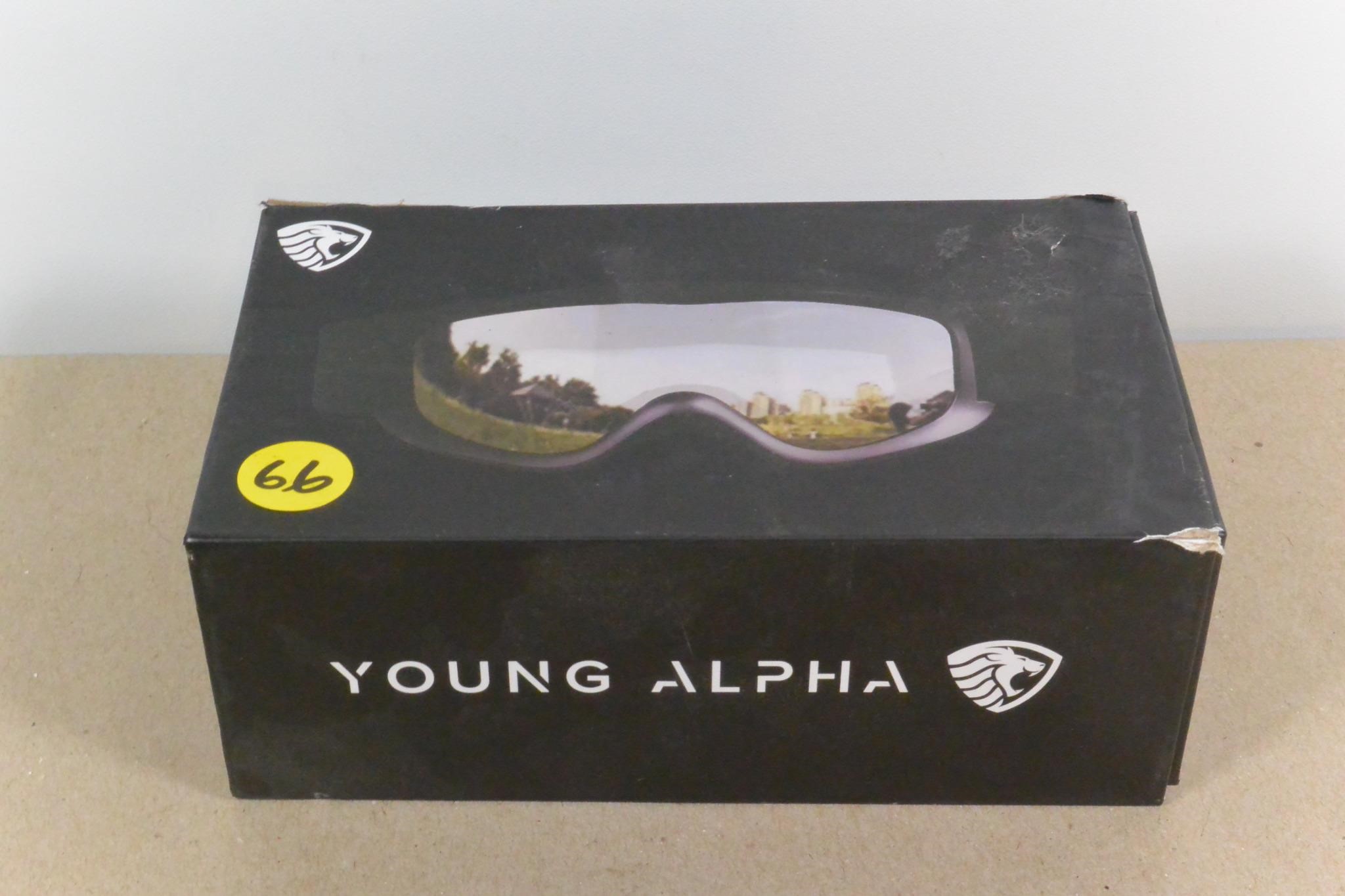 YOUNG ALPHA SKI GOGGLES *NEW*