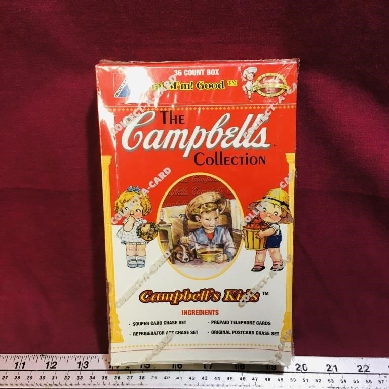 1995 Box Of Campbells Collection Cards (Sealed)