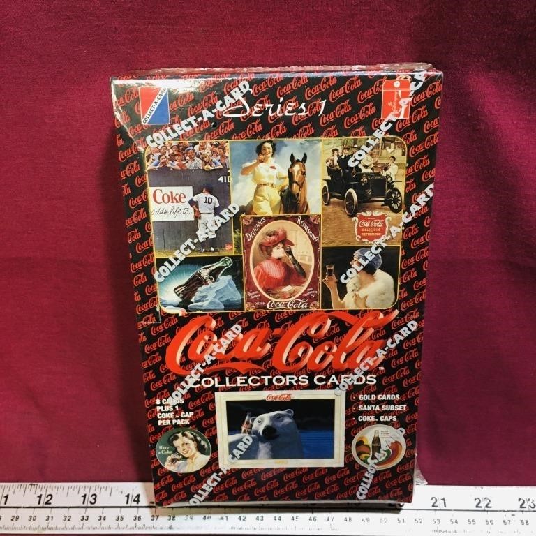 1993 Box Of Coca-Cola Series 1 Cards (Sealed)