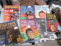 Vintage Star Trek magazines