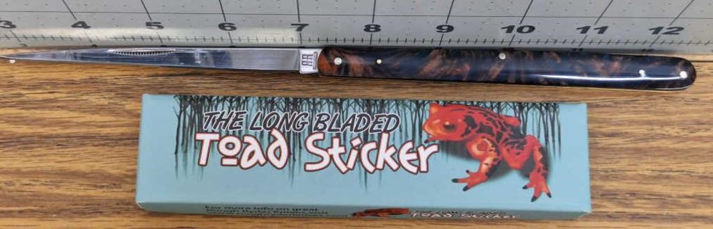 Rough Ryder The Long Bladed Toad Sticker