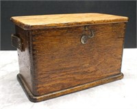 SMALL ANTIQUE STORAGE BOX