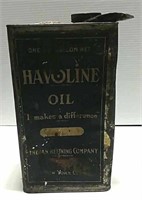 Haviland Motor Oil Can