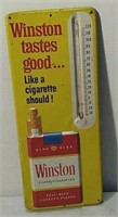 Winston Cigarettes Tin Thermometer