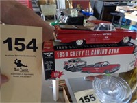 Ertl 1959 Chevrolet El Camino bank/box