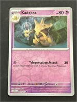 Kadabra Hologram Pokémon Card