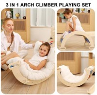 2 in 1 Montessori Climbing Arch for Toddlers
