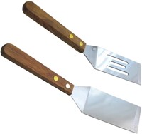 P3483  Chef Craft Mini Wood Handle Spatula, Set of