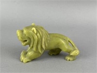 Jadeite Lion Statue