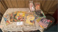 ANTIQUE CHILDRENS PAPERBACK BOOKS FROM 30S & 40S