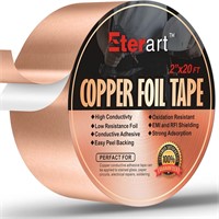 SEALED-Copper Foil Tape for Guitar 2inx20FT x4
