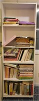 Rolling Bookshelves w/ Contents