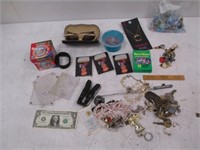 Lot of Misc Smalls & Jewelry - Marbles & More