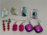 5 Pair Pierced Earrings