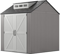 Rubbermaid Resin Shed  7x7 ft  Gray