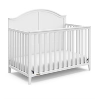 Graco Wilfred 5-in-1 Convertible Crib (White)
