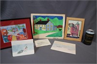 Collection of Folk paintings & artwork