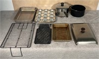 Assorted Metal Cookware