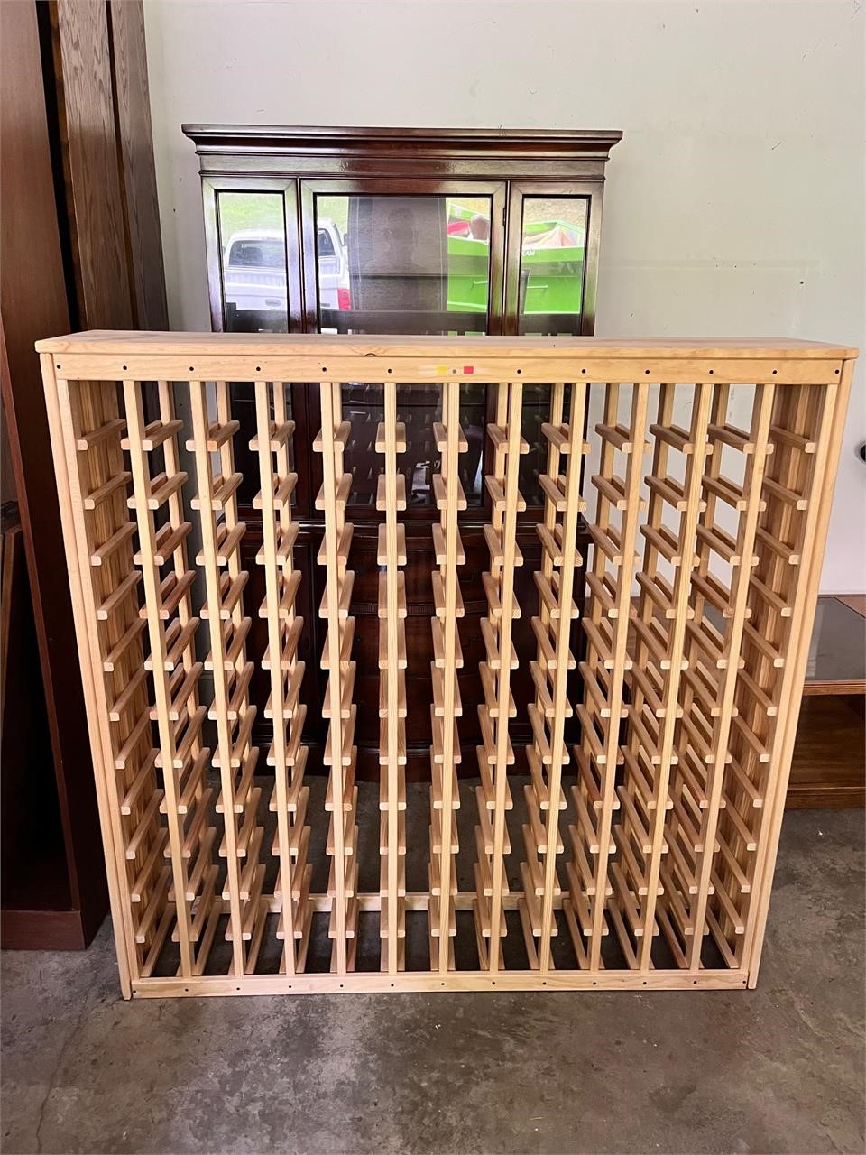 Solid Wood 144 Bottle Wine Rack