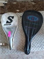 Two racquetball racquets