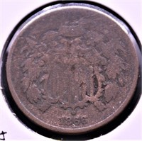 1866 TWO CENT PIECE  G