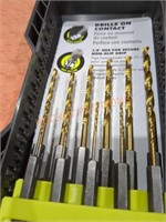 RYOBI Titanium Drill Bit Set