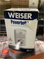 Weiser Powerbolt 3 Satin Chrome Keyless Entry