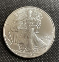 2011 Uncirculated 1 Oz American Silver Eagle