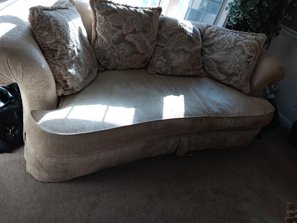 bernhardt sofa flair sofa 91" wide