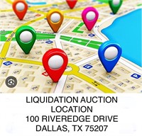 AUCTION LOCATION - 100 RIVEREDGE DRIVE, DALLAS, TX